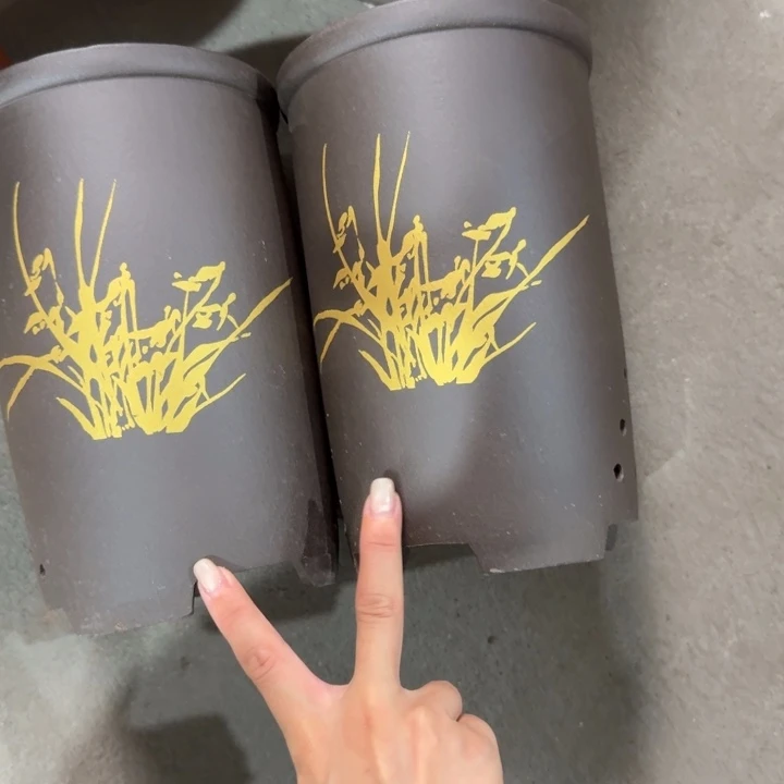 紫砂紫砂花盆破损补发高度22口径14俩只