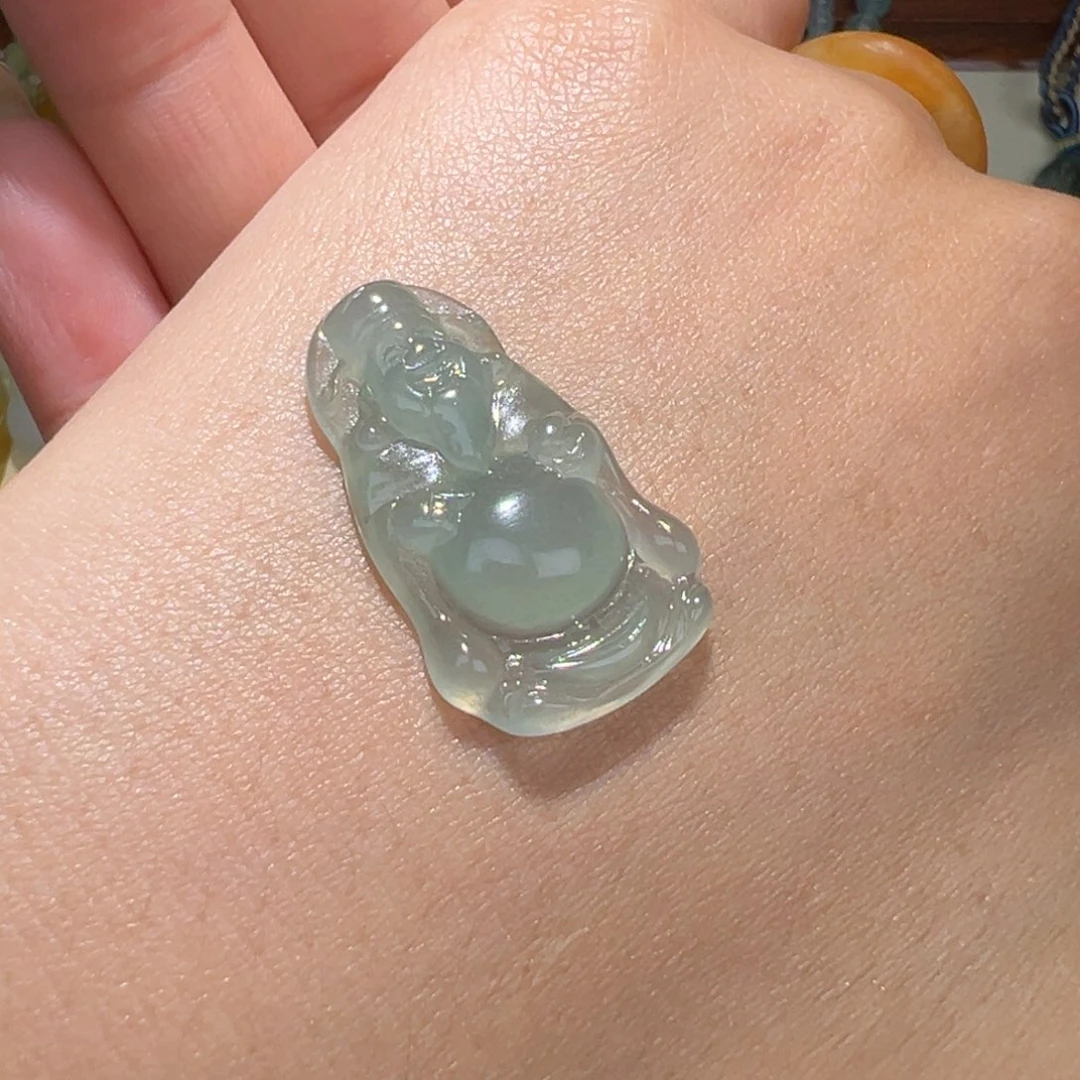 未镶嵌定制翡翠财哥