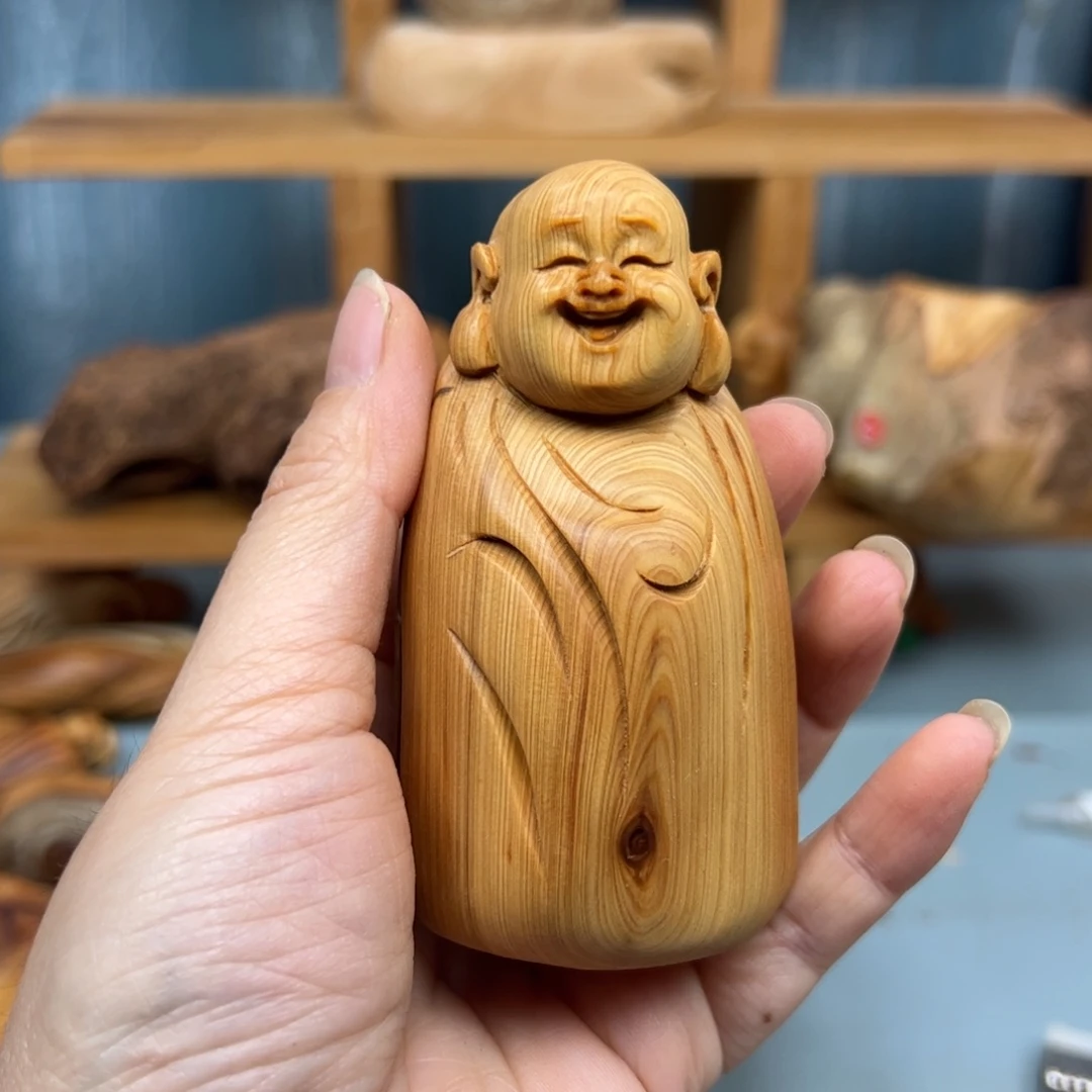柏木崖柏木摆件手把件
