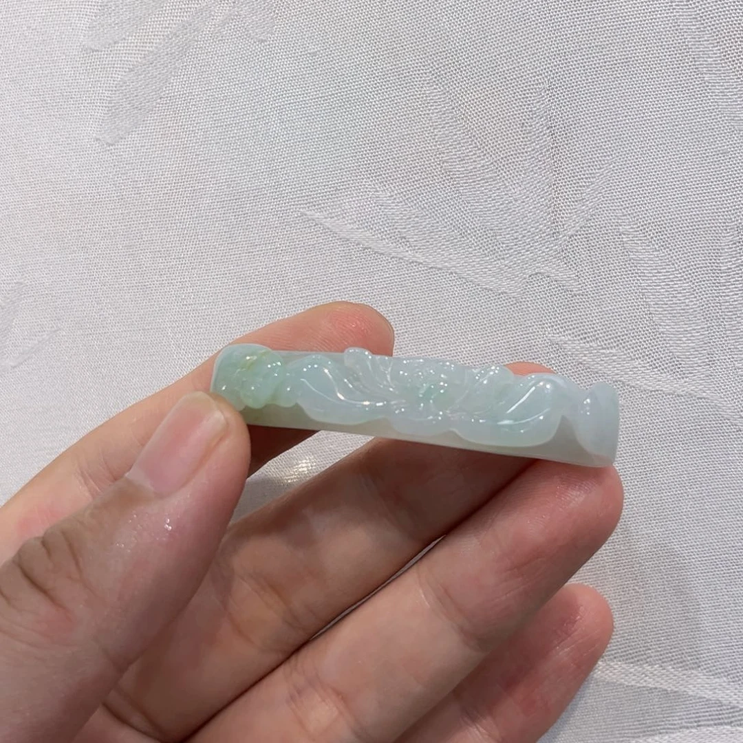 翡翠手镯未镶嵌代编织