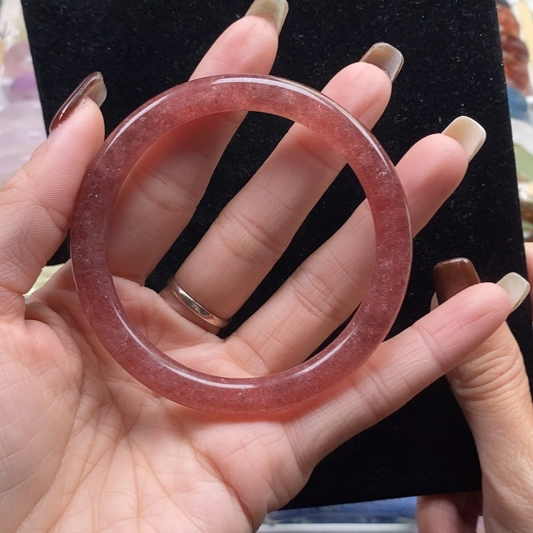 未镶嵌水晶手镯草莓晶
