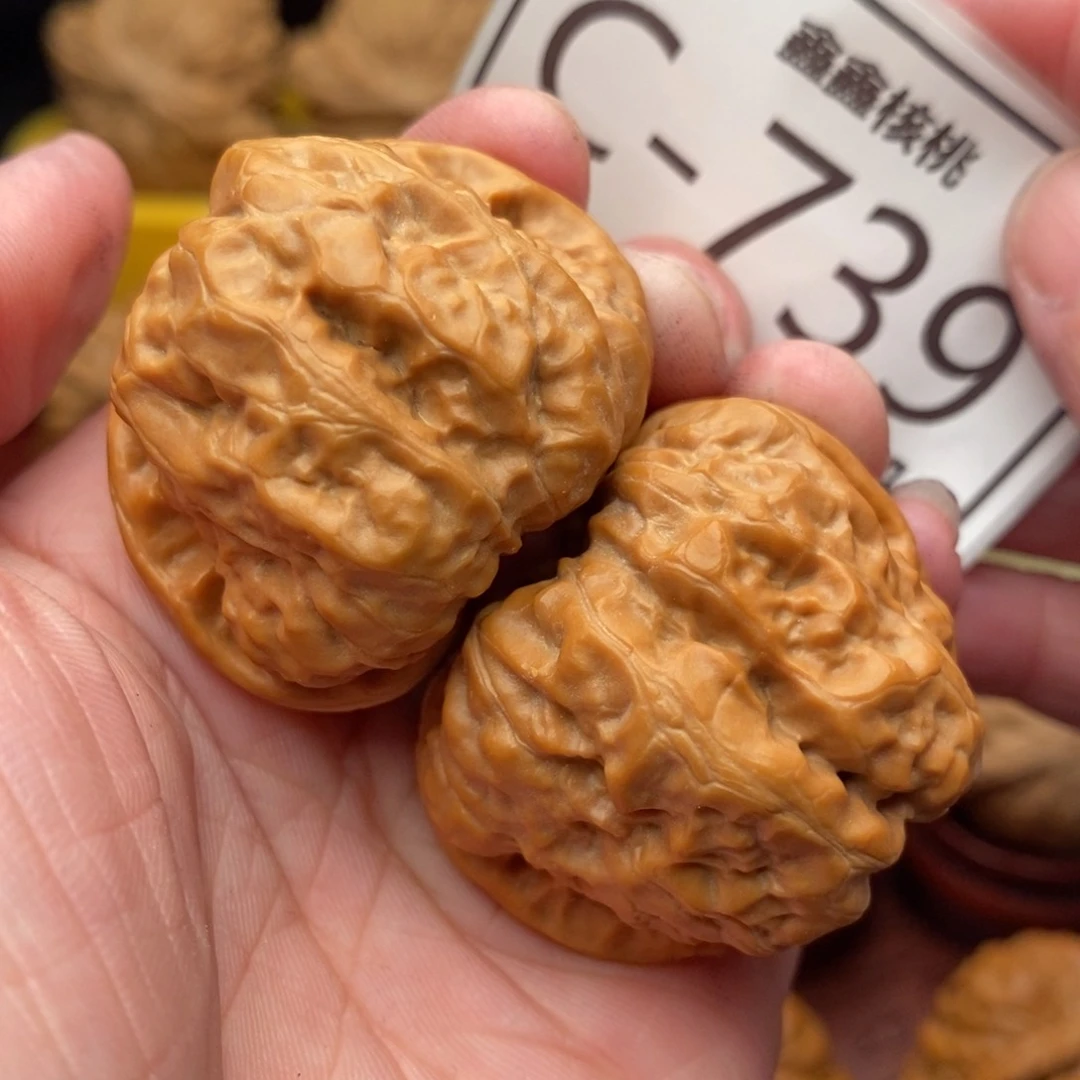 文玩核桃把件开背蛙39