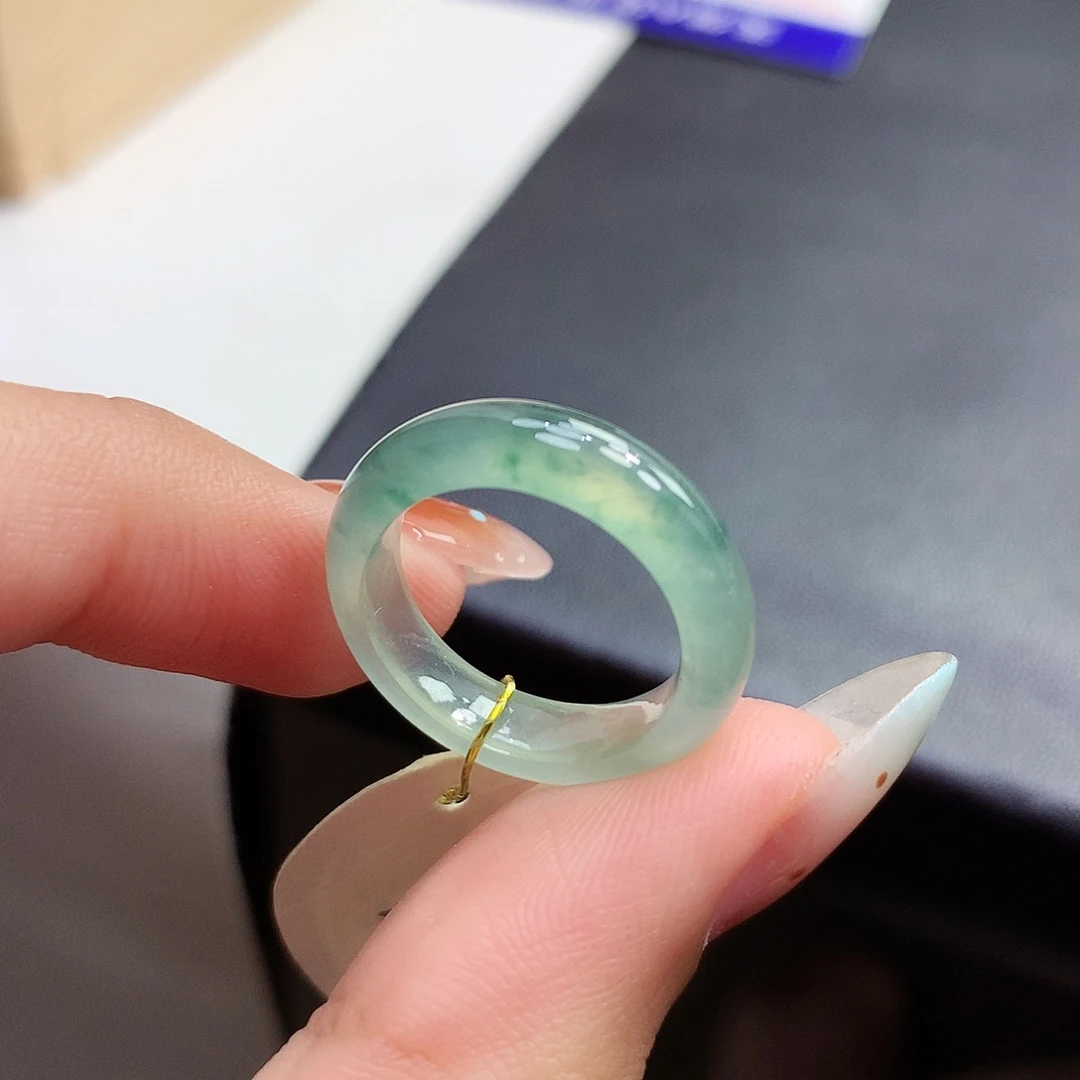 未镶嵌戒指翡翠9圈