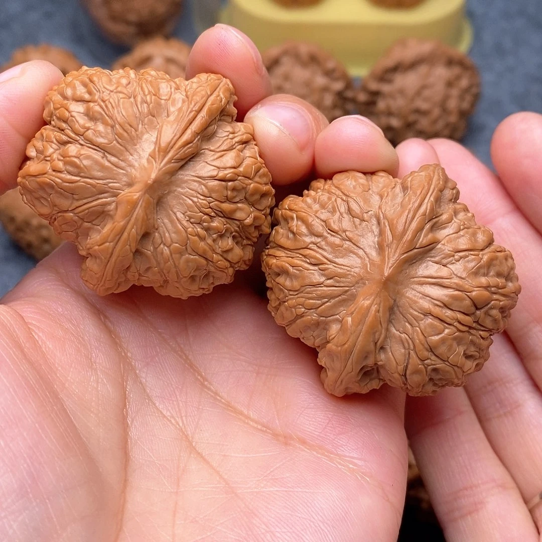 文玩核桃把件老*魂血麒麟42加全品