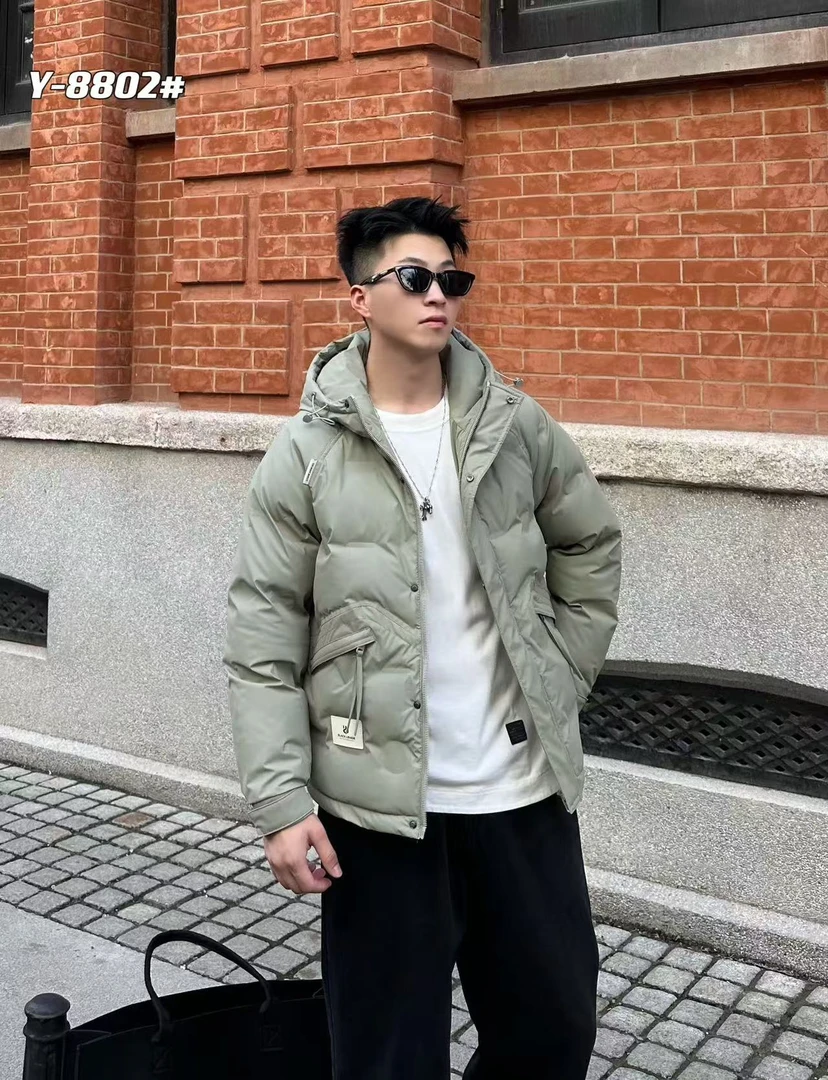 MB8802【春啸东明】新款防寒工装连帽保暖外套#(剪标款)