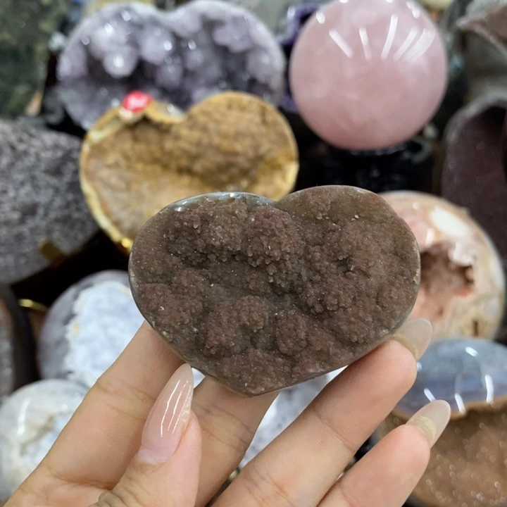 珠宝半成品未镶嵌紫晶