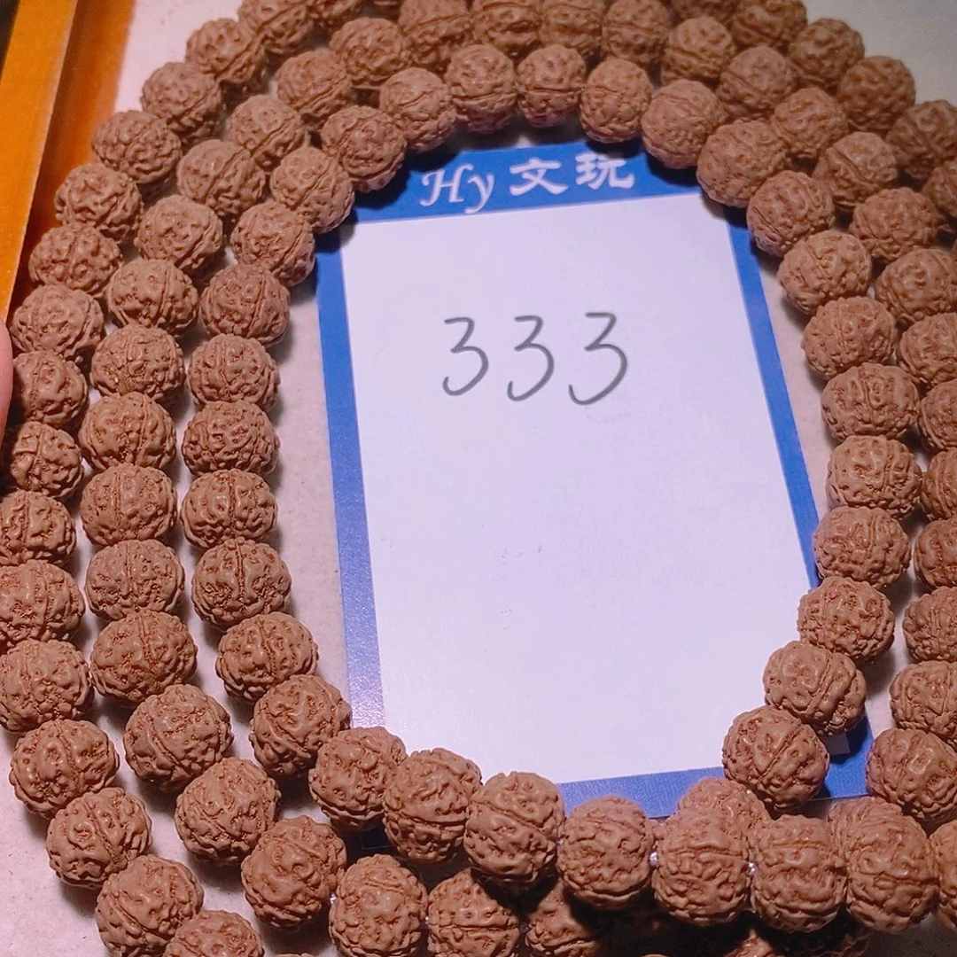 ****才金刚菩提手串333精品老树王脖挂10+