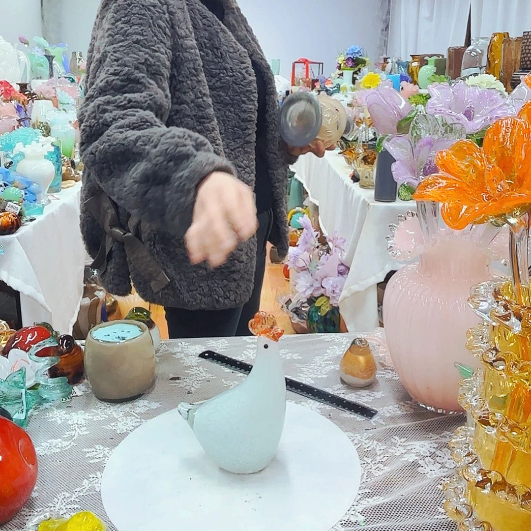 福利不退不换琉璃花瓶花器艺术品