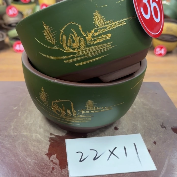 紫砂花盆破损包赔