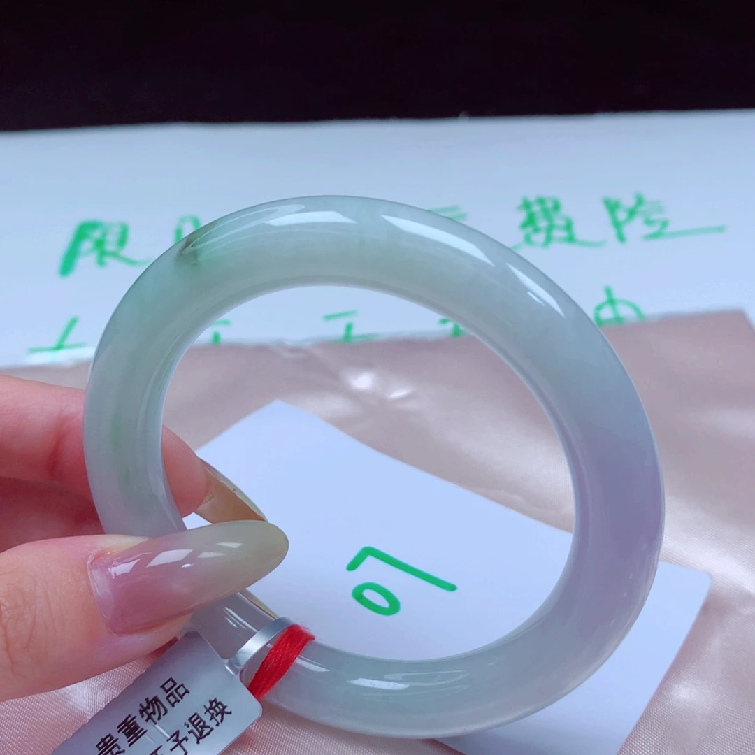 未镶嵌手镯翡翠天然缅甸翡翠A货手镯 07号