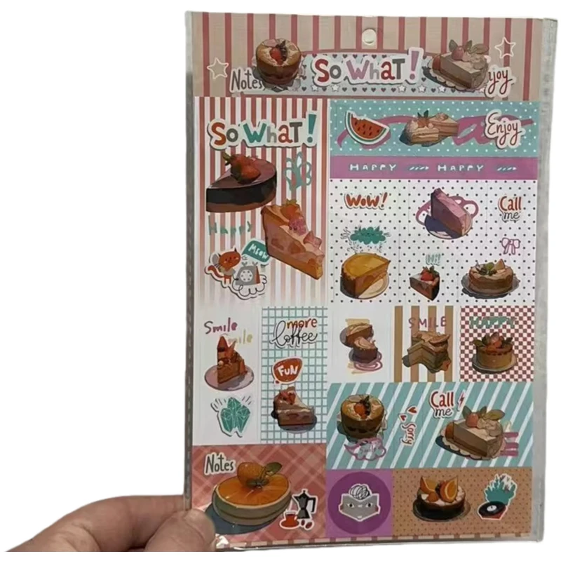 25121504A 甜品蛋糕贴纸