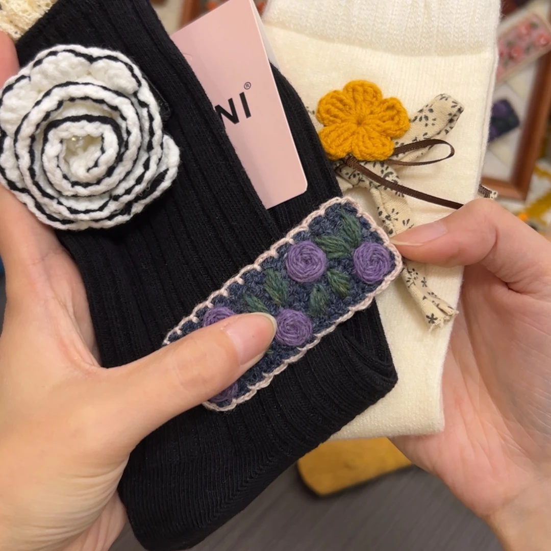 毛绒钩织刺绣手工包包玩偶居家用品