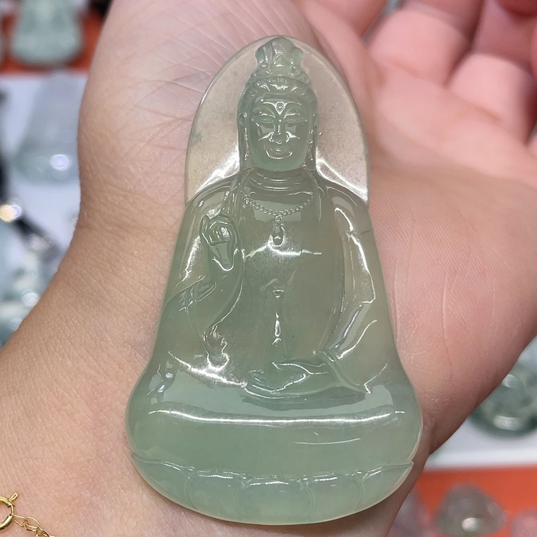 颈饰未镶嵌翡翠素衣