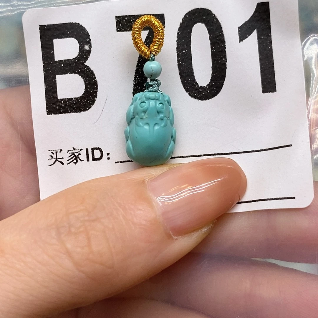 未镶嵌绿松石绿松石配饰定制