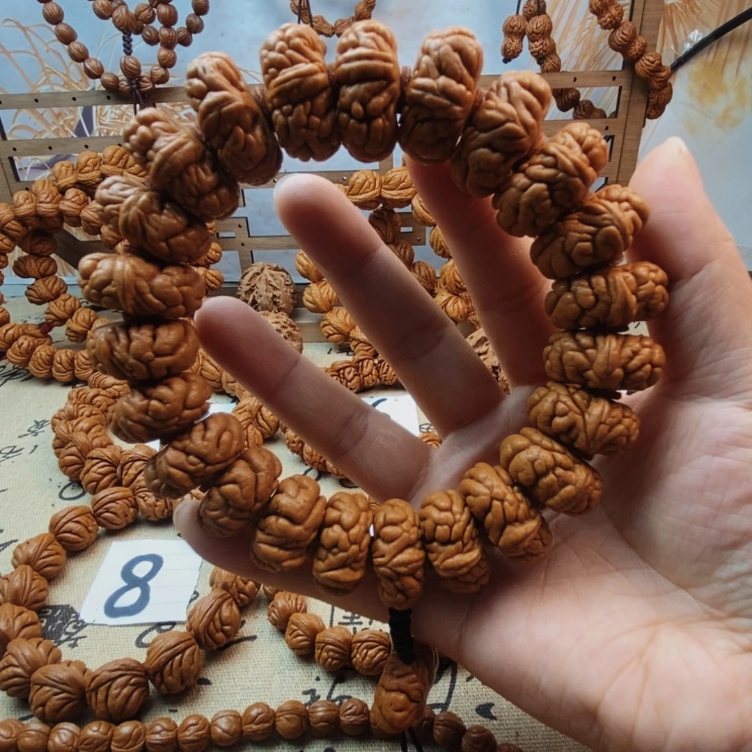 文玩核桃吊坠龙纹桃核