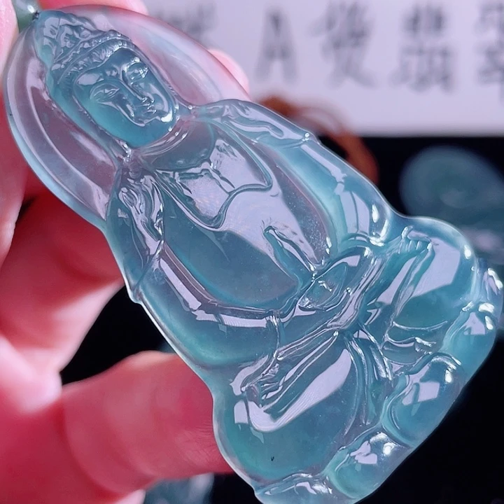 翡翠未镶嵌颈饰9999999999