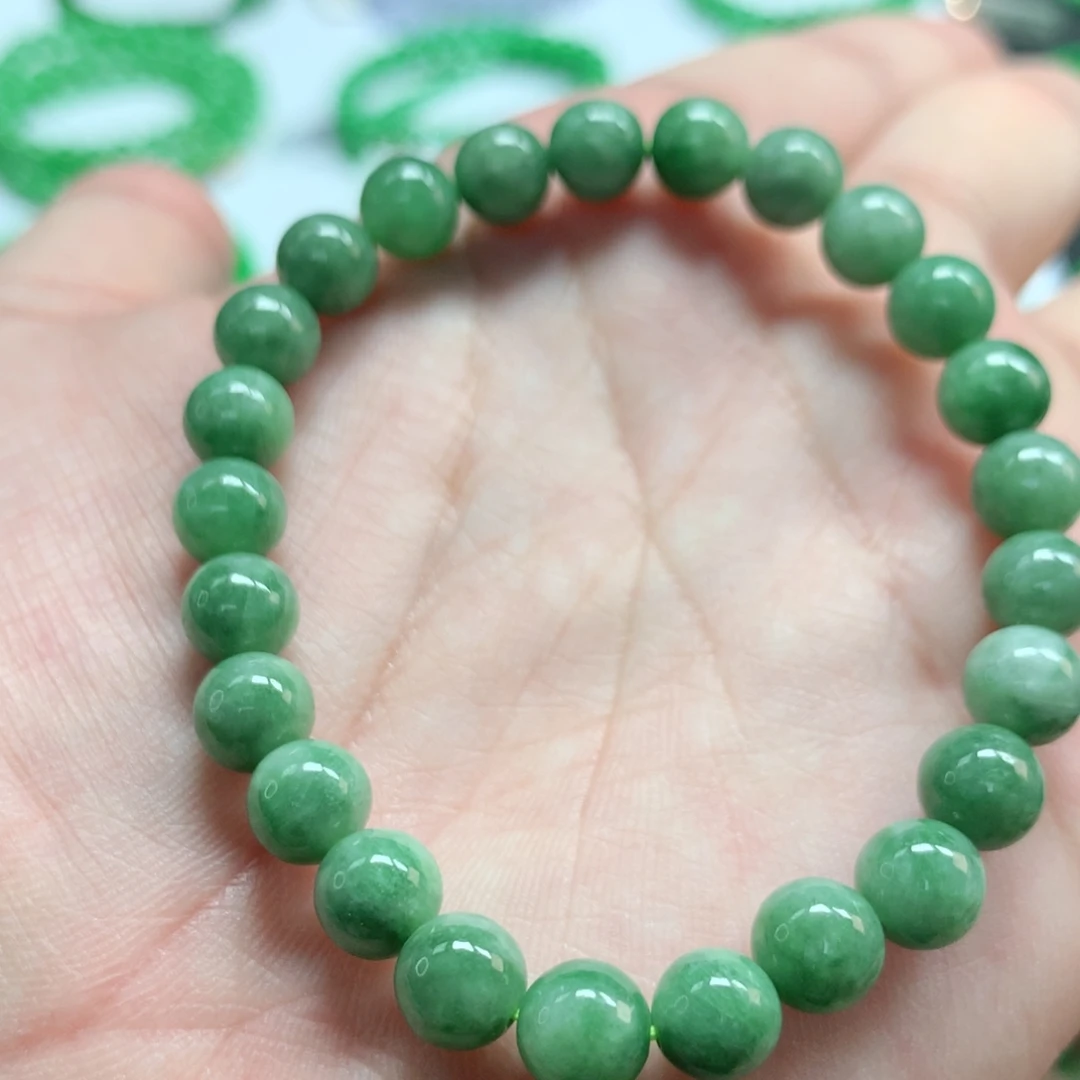 翡翠未镶嵌手链翡翠