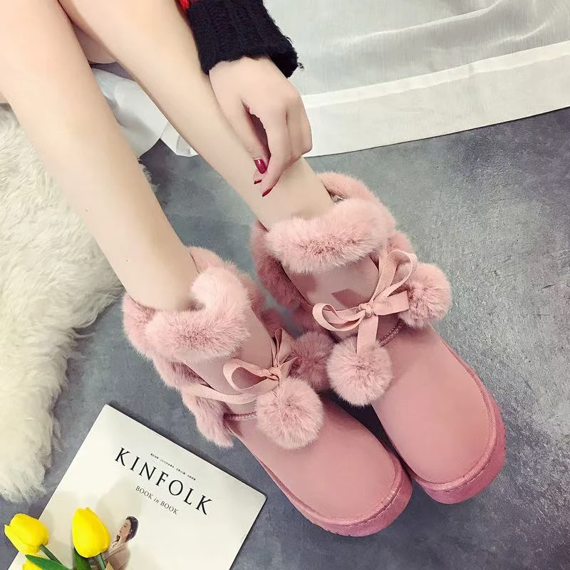 【新歌】时尚百搭冬季装饰装饰女士鞋251Q158