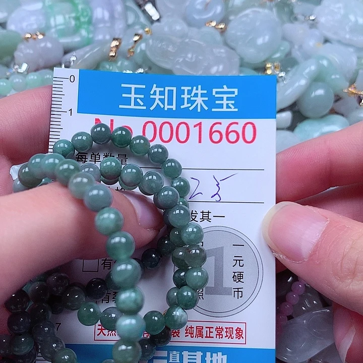 翡翠未镶嵌颈饰1660