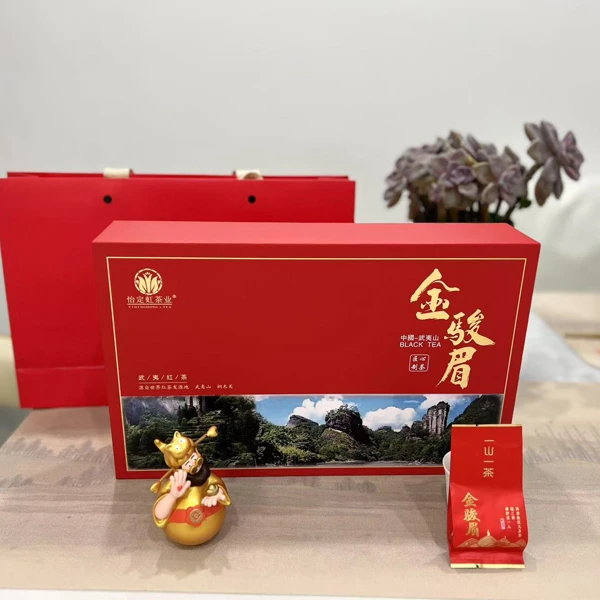 正宗武夷红茶口粮茶2024新茶金骏眉花果蜜香型一级礼盒装送礼精选