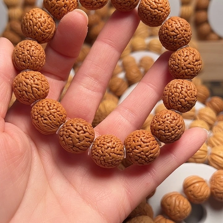 桃核吊坠桃核手串金刚纹16