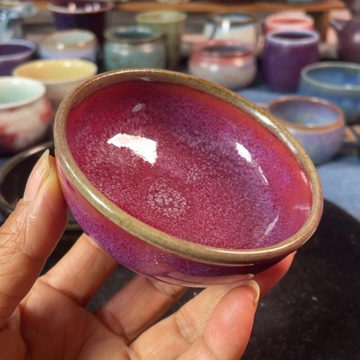 摆件传统煤烧手工茶盏