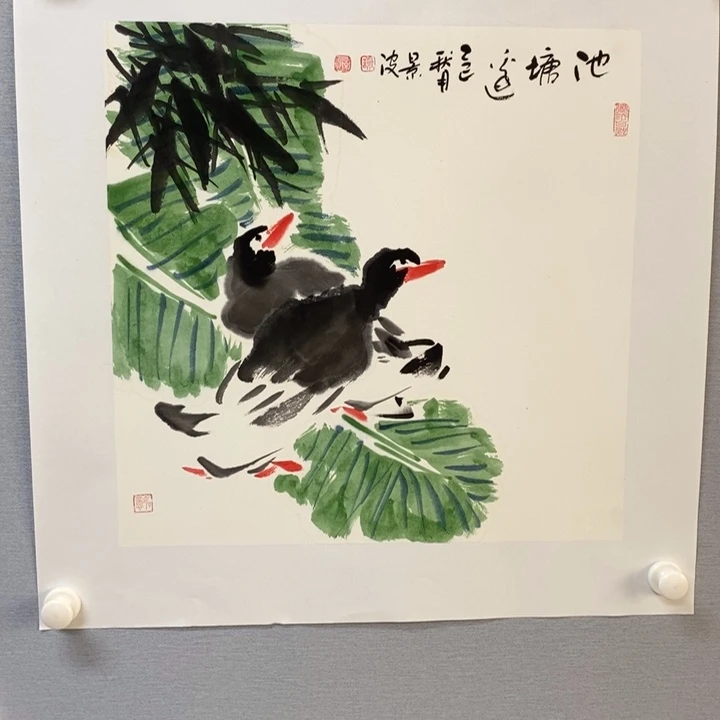国画亲笔手绘原创