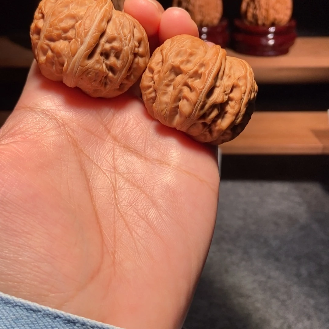其他核桃平谷元宝无修油蜡皮38