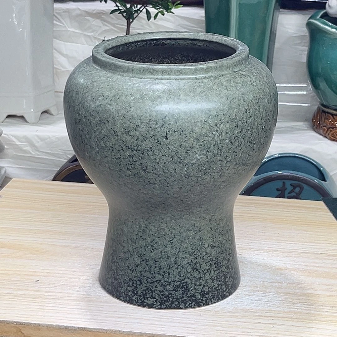 陶瓷绿植多肉微瑕花盆口径11*21