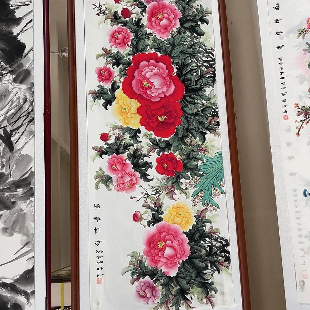 国画用****8手绘作品质量不错