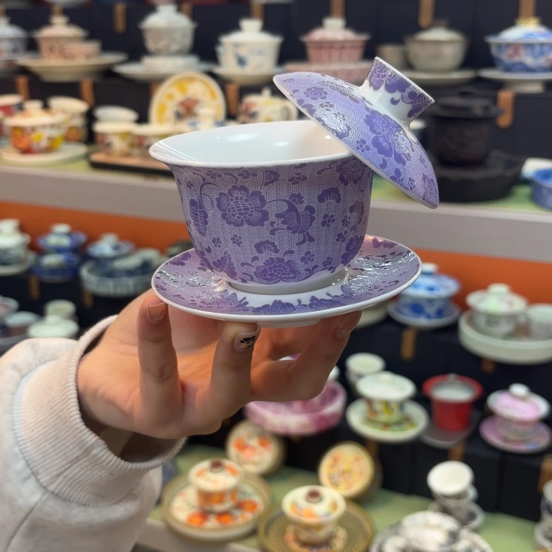 盖碗也可以很漂亮啊好