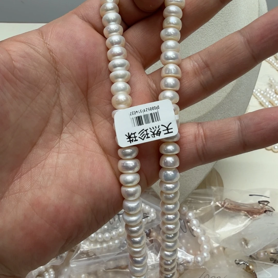 颈饰淡水珍珠合金10013