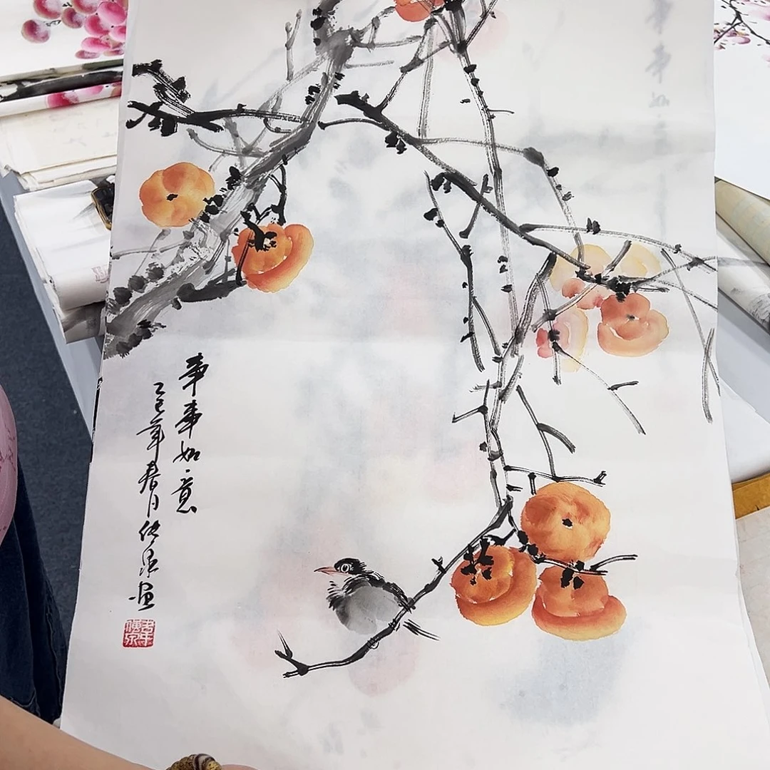 国画纯手绘作品欣赏