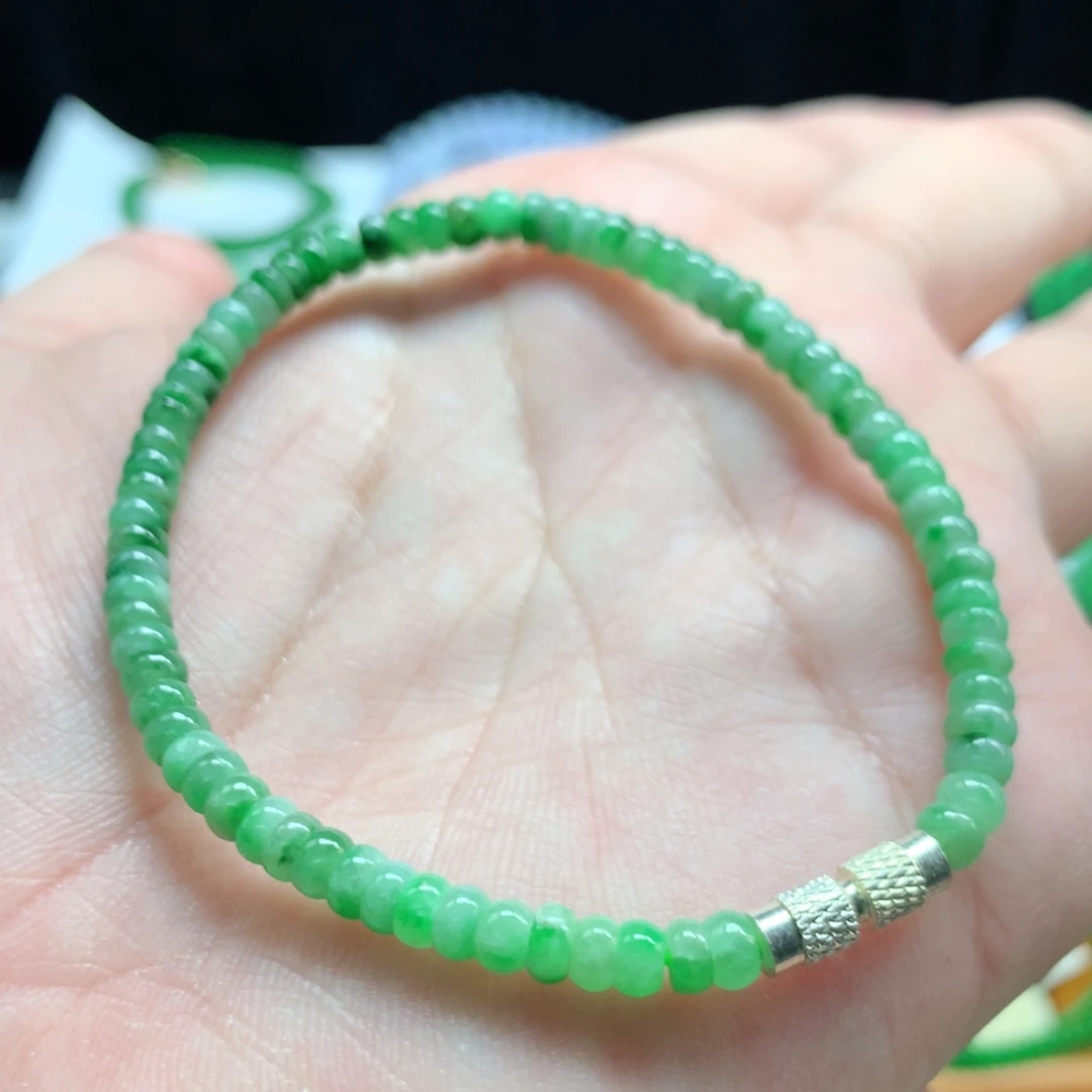 翡翠未镶嵌手链翡翠