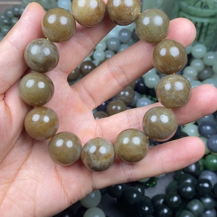 寿***刚和田玉未镶嵌手链