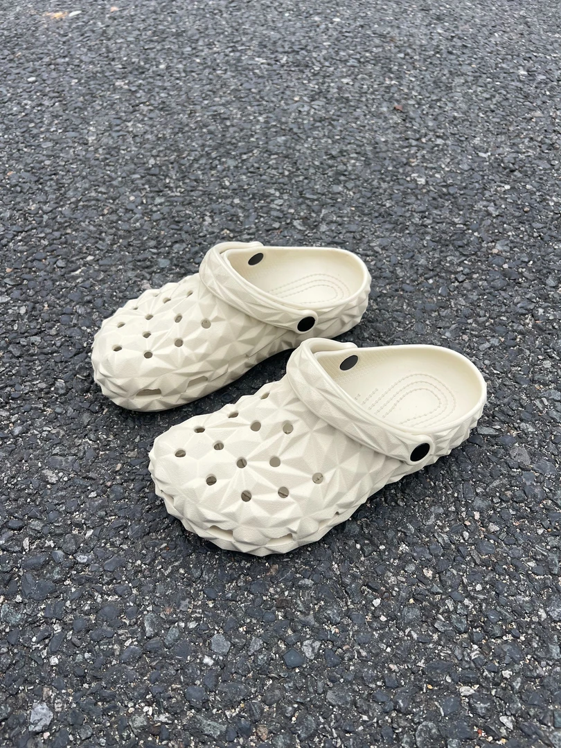 （榴莲洞洞鞋3cm高度）休闲情侣洞洞鞋EVA时尚软底夏季新品推荐透气