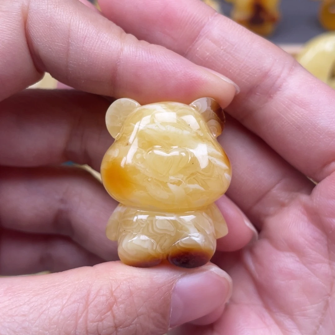 未镶嵌琥珀裸石蜜蜡