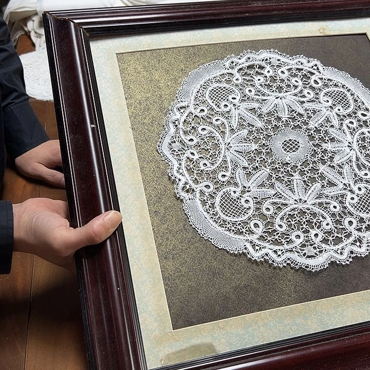 毛绒亚麻棉109-28厘米圆