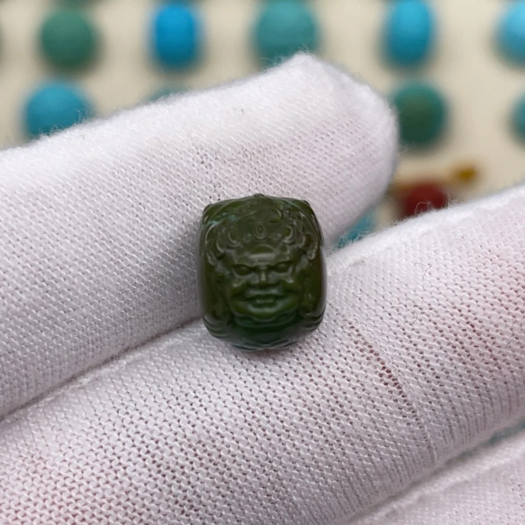 绿松石挂件未镶嵌11.2mm