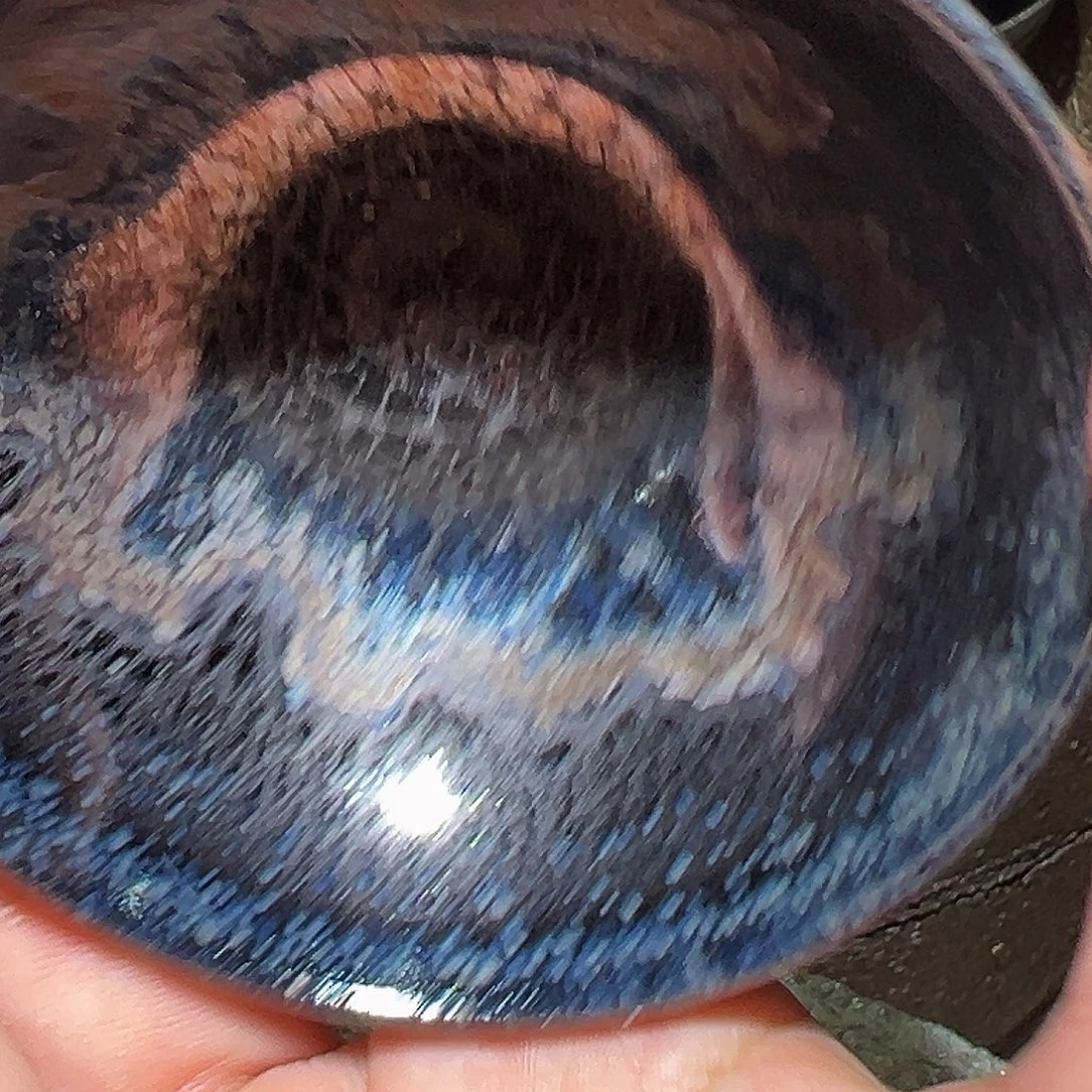 啊***吃茶盏155瑕宝叶明龙窑行知建盏