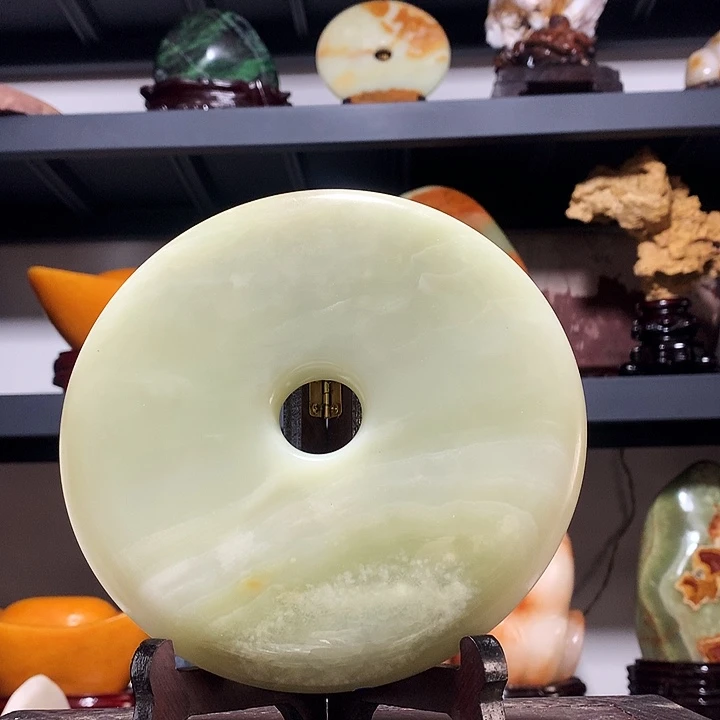 石材平安扣家居摆件