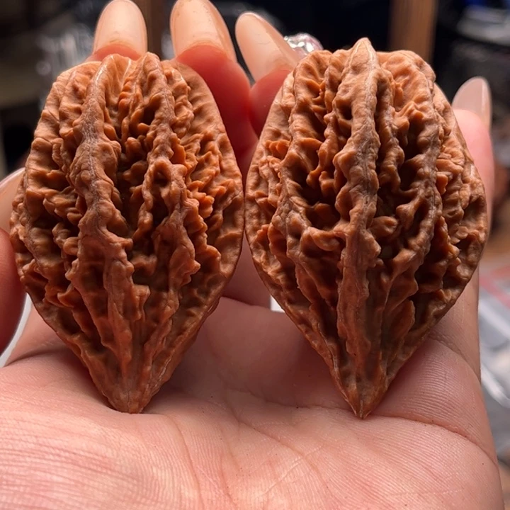 核***桃文玩核桃把件楸大胖79