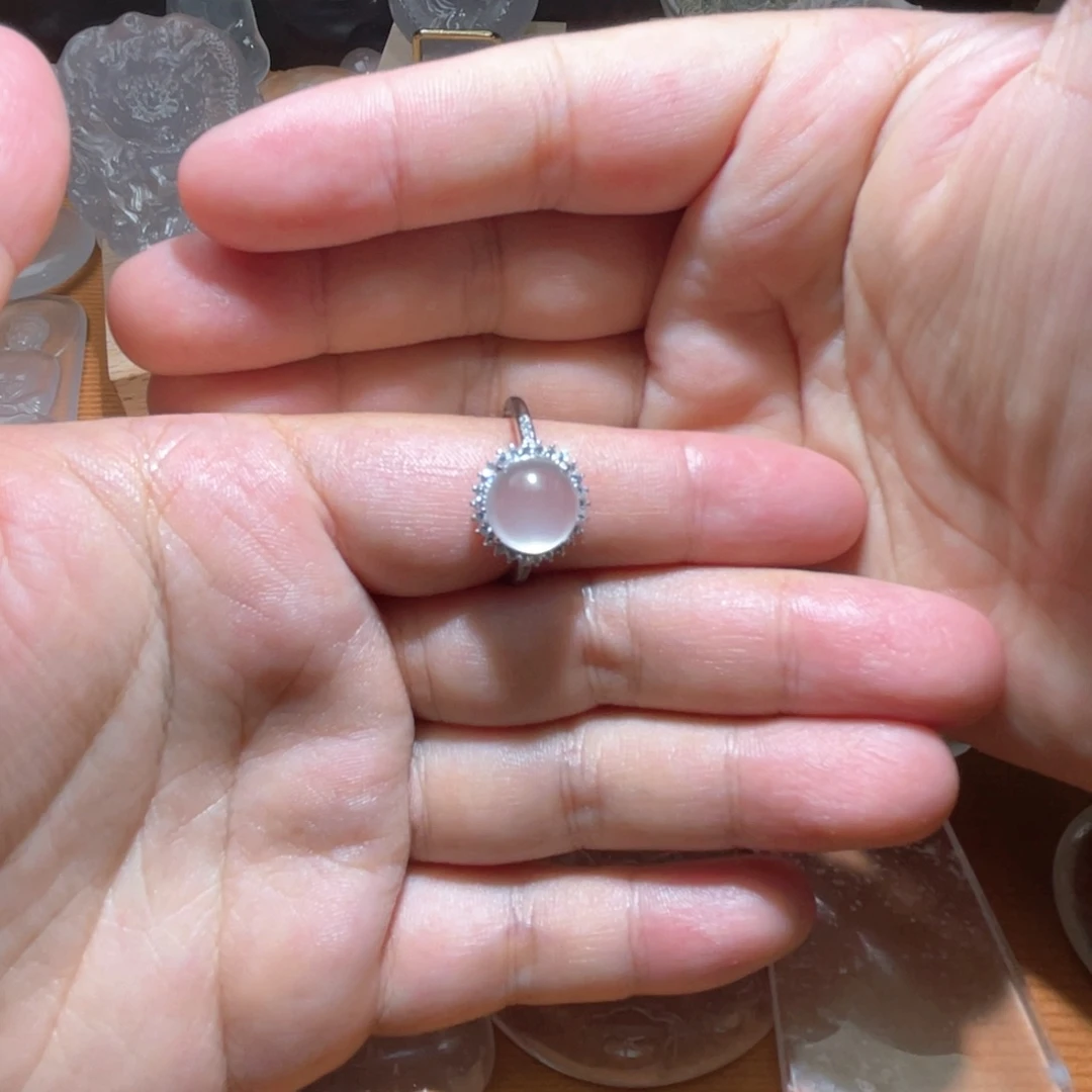 石英质玉合金戒指