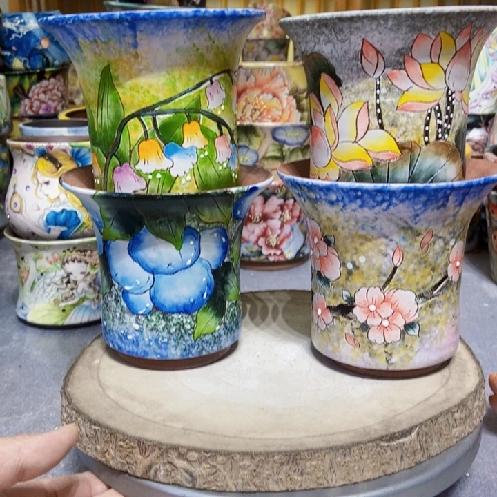 景德镇艺术手绘作品