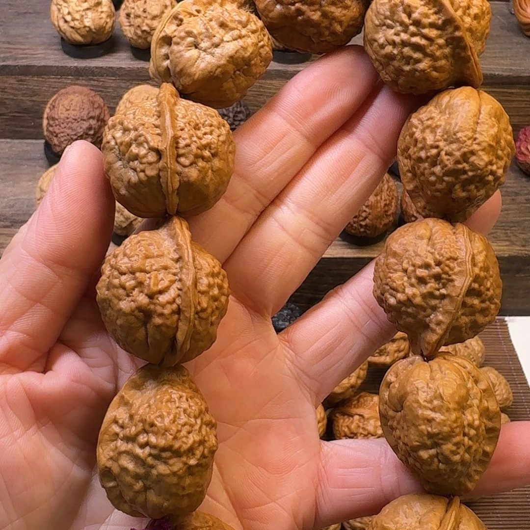 吊坠文玩核桃32山羊王手持28尺寸