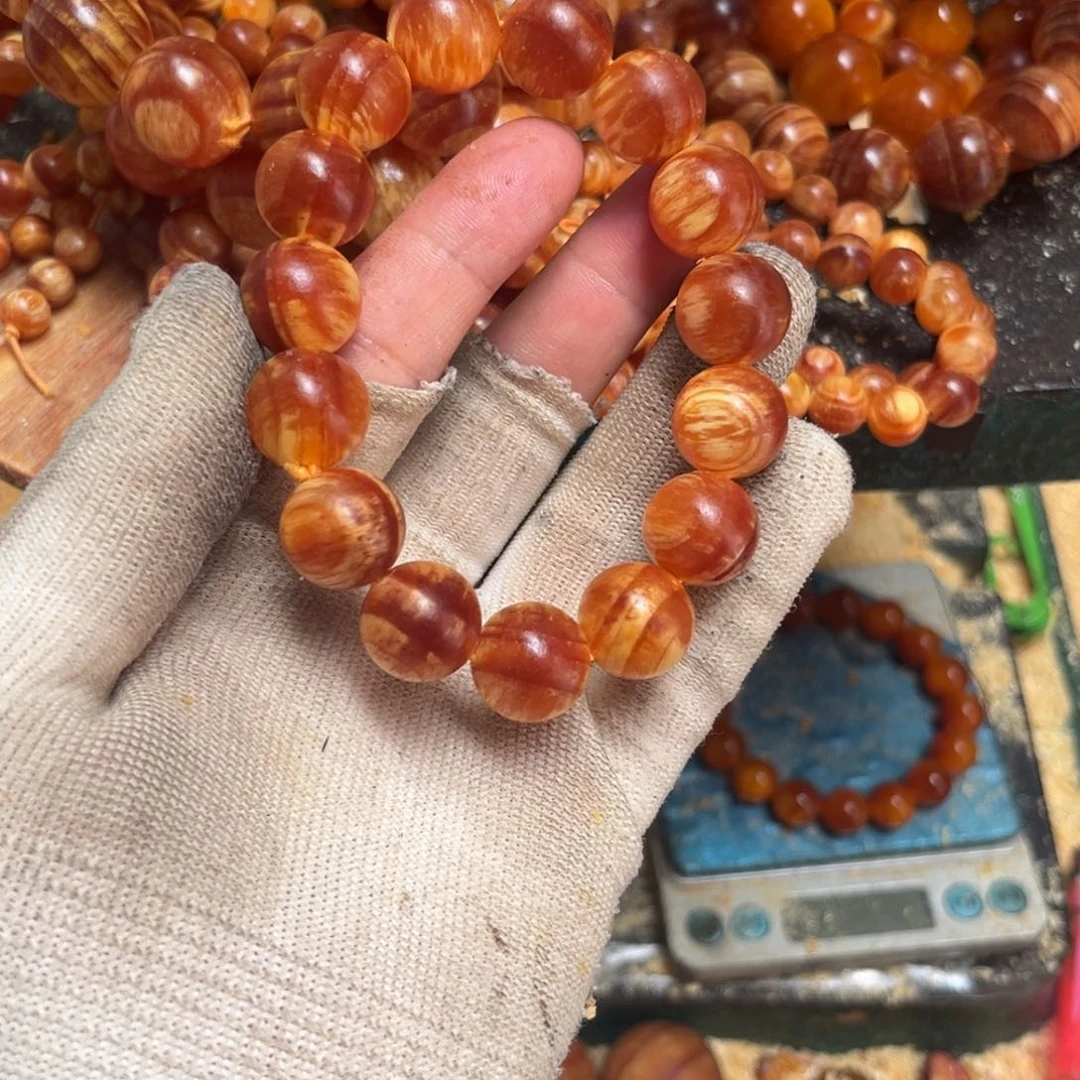 木***兮松木（琥珀木）手串/手链109