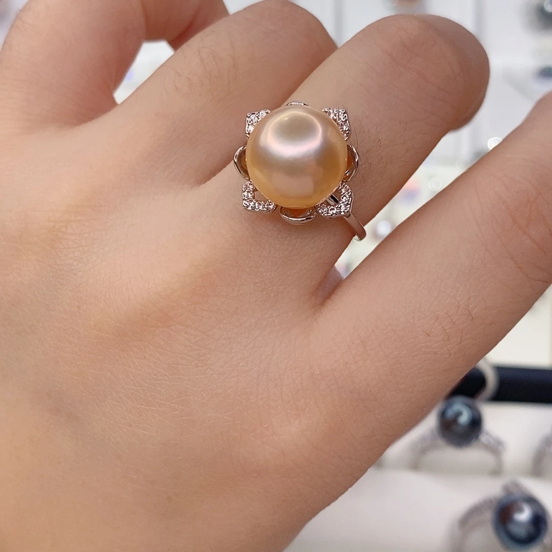 淡水珍珠未镶嵌戒指