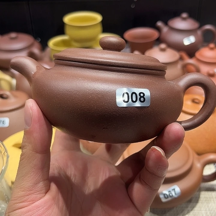 紫砂壶仿古紫泥88888