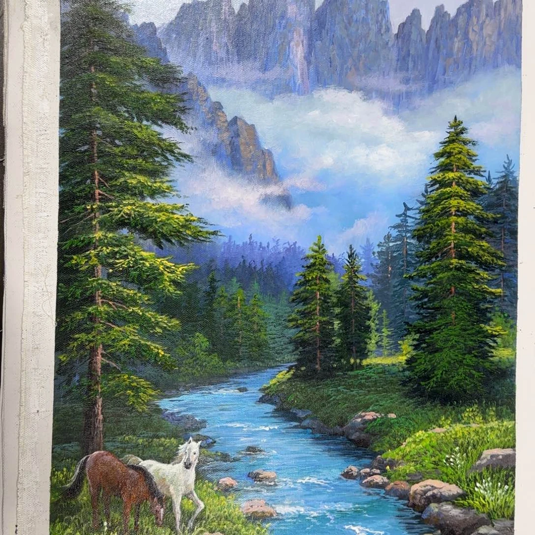 油画加油加油努力加油加油加油