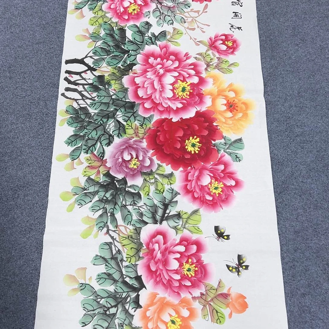 国画国画作品宣纸纯手绘